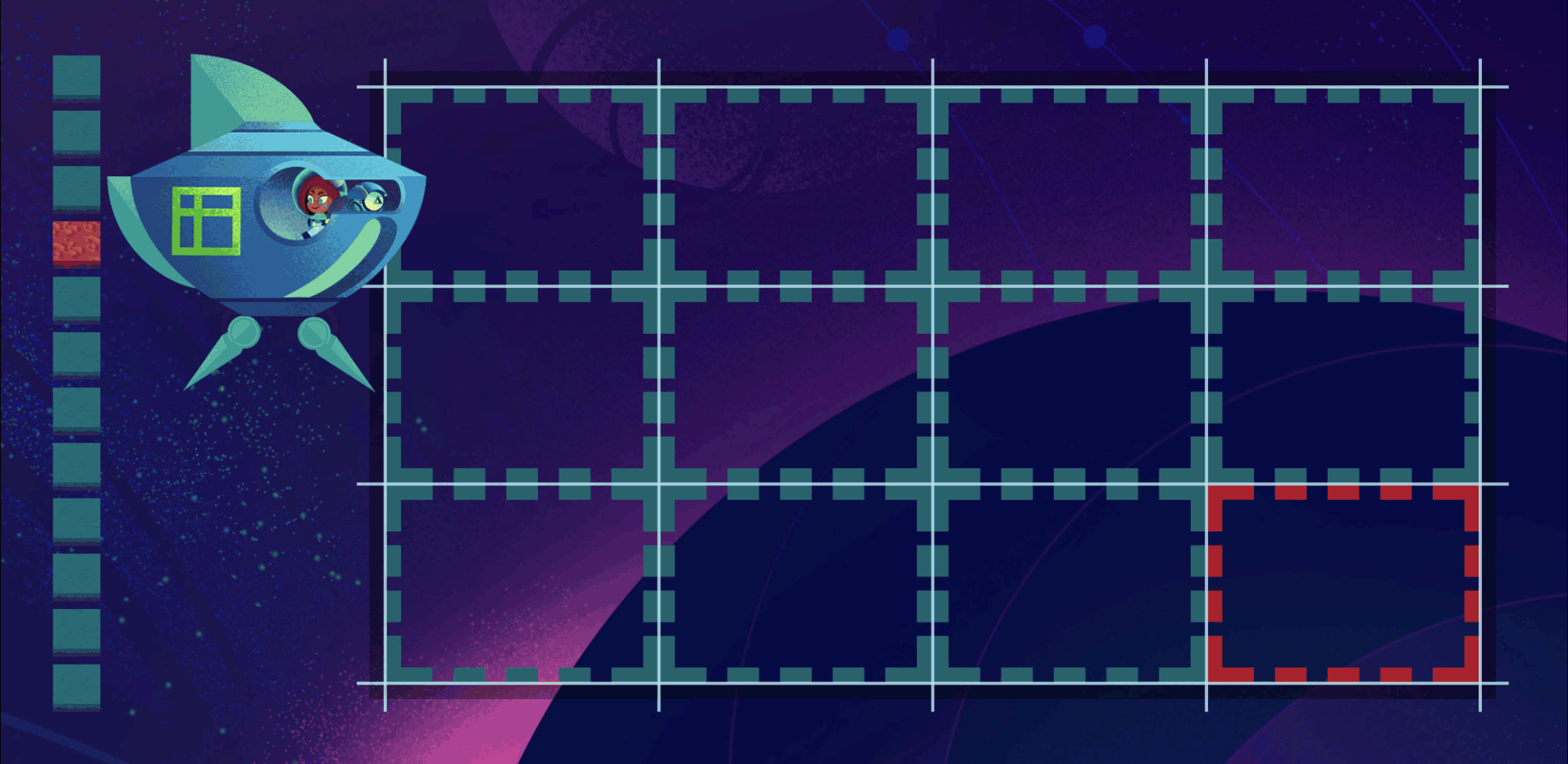 grid items with an order