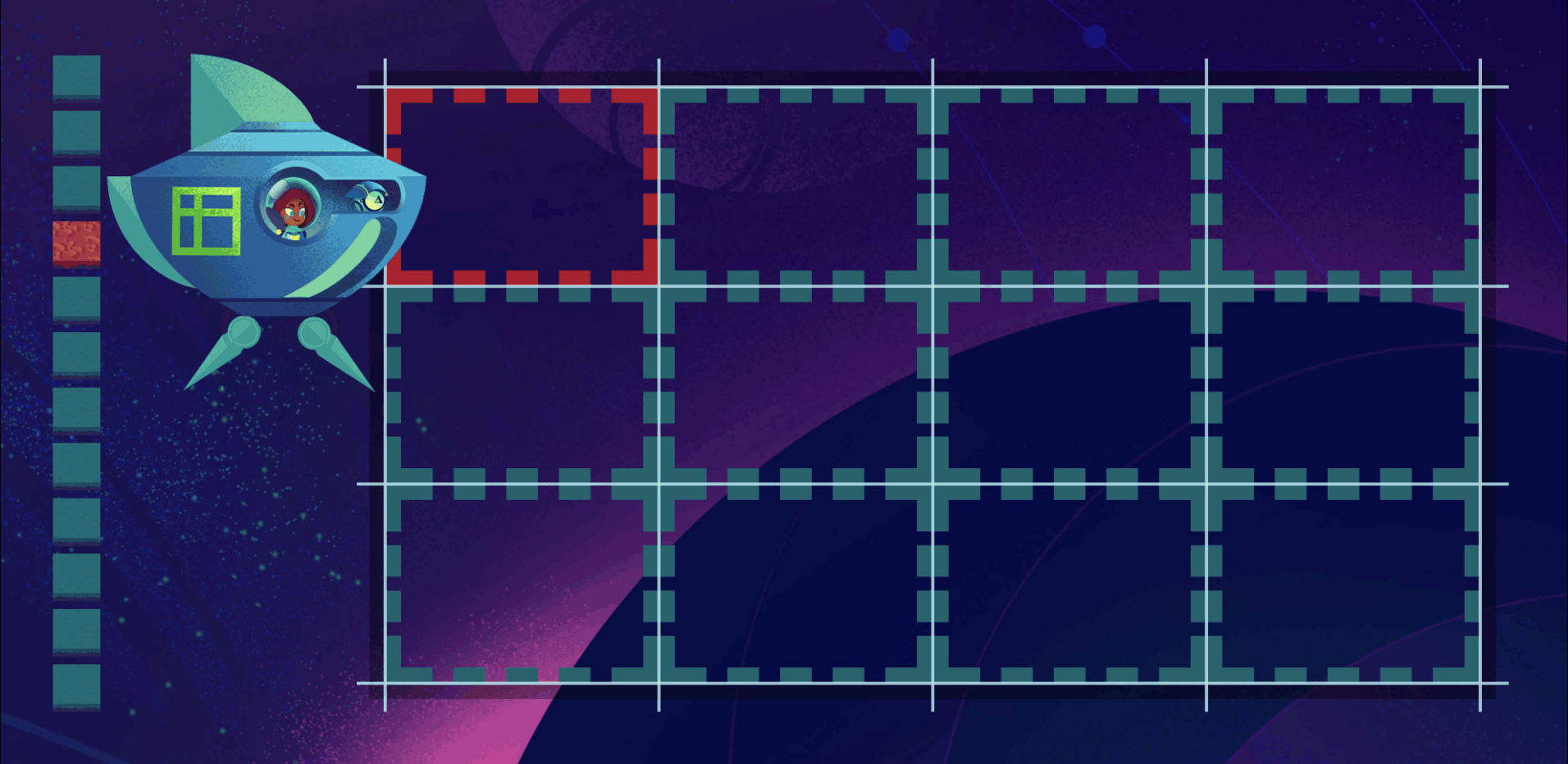 grid items with an order