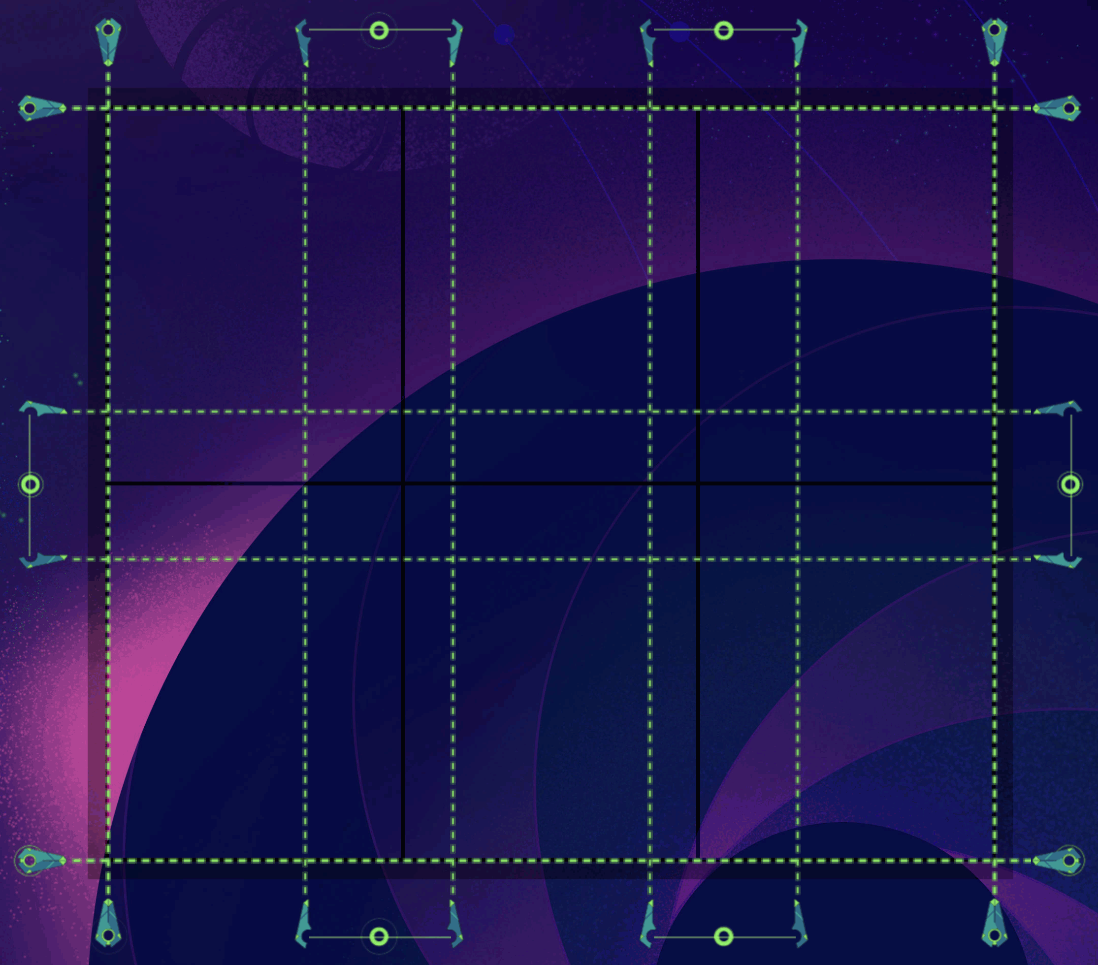 animated css grid gaps